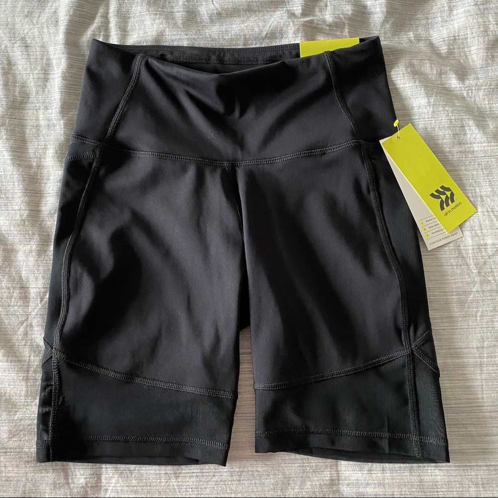 Black Biker Shorts - NWT